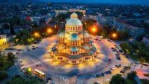 Sofia by Night Panoramic Private Tour with Dinner, Folklore Show