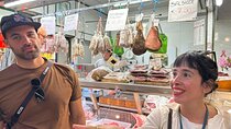 Florence: San Lorenzo Farmers Market Food Tour with Wine Tasting in 4 hours