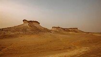 Qatar West Coast Zkreet Richard Sierra Camel Track Rock Formation