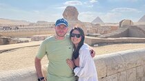 Giza pyramids ,Sakkara step pyramids ,Memphis old city ,Camel ride & Lunch