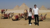 8-Private hours tour Giza Pyramids & Egyptian Museum with Private Vehicle