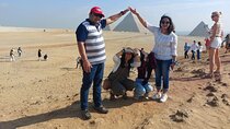 Private Tour Pyramids Giza ,Egyptian Museum Sphinx and Khan El Khalili Bazaar