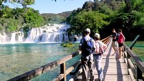 Krka Waterfalls private tour with Šibenik from Trogir & Okrug