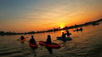Sunset Kayaking in Hidden Alleppey Backwater Routes