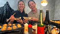 Osaka SAKE Tasting with Takoyaki Cooking