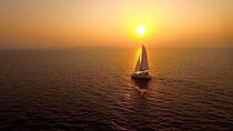 3.5 Hour Private Rhodes Sunset and Wine Sailing Tour