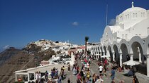 Scenic Santorini Caldera Cliffs Hike and Local Beer Adventure