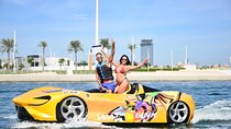 Dubai Jet Car thrill ride including Option Transportation