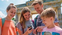 Audiobook City Rally around the Brandenburg Gate in Berlin