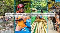 Dunn's River Falls, ATV, Horseback Ride and Bamboo Rafting Tour