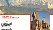 5 Days Cruise Luxor, Aswan,Tours,Abu Simbel,Hot Air Balloon, From Cairo By Plane