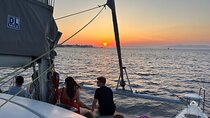Sunset Sailing Catamaran Cruise - Rhodes with drinks