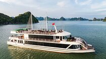 Halong Bay Private Day Tour (Halong 5-star Cruise, Car, English Guide, Cave, Titop, Buffet, Kayaking)