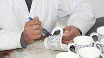 Interactive Pottery Painting and Zellige Mosaic Workshop in Fes