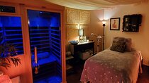Massage and Infrared Sauna Package with Snacks and Beverage