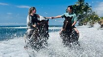 Bali Horse Riding black sand at Saba Beach Bali