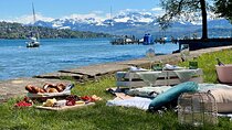 Luxury picnic by Zurich lake