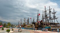 Alanya Pirate Boat with Beverages, Food, and Optional Transfer