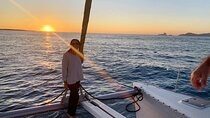 Sunset on a catamaran: from Es Vedrá to Cala Conta