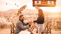 Marriage Proposal and Photoshoot in Cappadocia with Balloon view