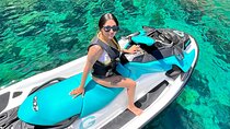 Excursion to Cala Salada by Jet Ski From San Antonio