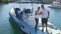 Speedboat excursion through the coves of northern Menorca