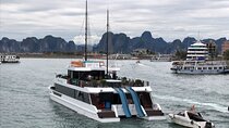 THE HALONG CATAMARAN - Premium Day Cruise on Bay with Water Slide