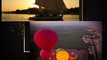 Two tours in Luxor : sunrise Ballon Flight & sunset Felucca Ride