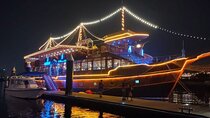 Dubai Dhow Cruise Dinner Al Seef Creek Multicusine