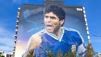 Argentine Football Graffiti of Messi and Maradona Tour