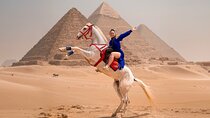 Giza Pyramids Photoshoot & tour with Jumping Horse, Camel, Sphinx