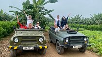 Hanoi Jeep Tour City and Countryside with Train Street Combine 