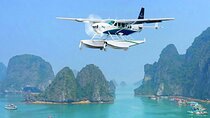 Halong Bay Sightseeing Seaplane& Top Luxury Day Cruise from Hanoi