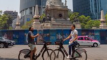 Riding a bike in Reforma & Chapultepec 