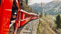 Bernina and Glacier Train Two Routes in One Day from Milan