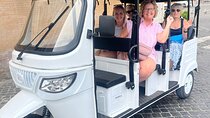 Tour privato al centro di Roma con un E-Tuk elettrico
