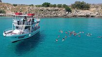 Boat Cruise in Lindos with Swim Stops & Meal Deal
