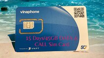15 Days 45GB Data and Call SIM Card Vietnam