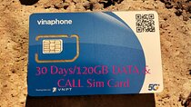 30 Days 120GB Data and Call SIM card Vietnam