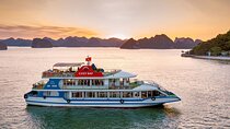 Cozy Luxury Halong Full-Day Trip with Buffet Lunch, Limousine Bus