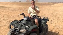 ATV Quad bike Adventure at Giza pyramids desert with Camel ride