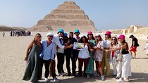 Memphis, Saqqara and the Pyramids of Giza from Cairo