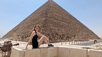 Private Giza Pyramids, Sphinx, Camel, lunch and Inside Pyramid