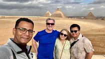Full Day Tour Giza Pyramids, Sphinx, Egyptian Museum and Khan El Khalili Bazaar