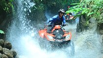 Ubud ATV Quad Bike through river, Jungle, waterfall & rice fields