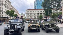Street Food in Saigon By American Jeep/ Motorbike