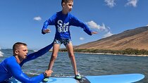 Private Family Surf Lessons on the West Side of Maui 