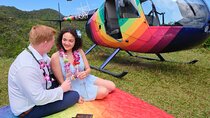 Romantic Kona Coffee & Landing: Private Helicopter Tour