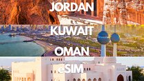 Jordan, Kuwait & Oman Data eSIM: 0.5GB Daily to 10GB - 30Days