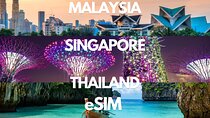 Singapore, Thailand & Malaysia eSIM: 0.5GB Daily to 30GB-30 Days